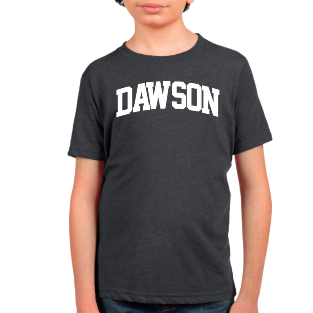 Youth Unisex Cotton Short-Sleeve T-Shirt with College Logo