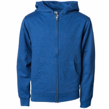 Load image into Gallery viewer, Youth Zip-Front Hoodie - 7 color choices
